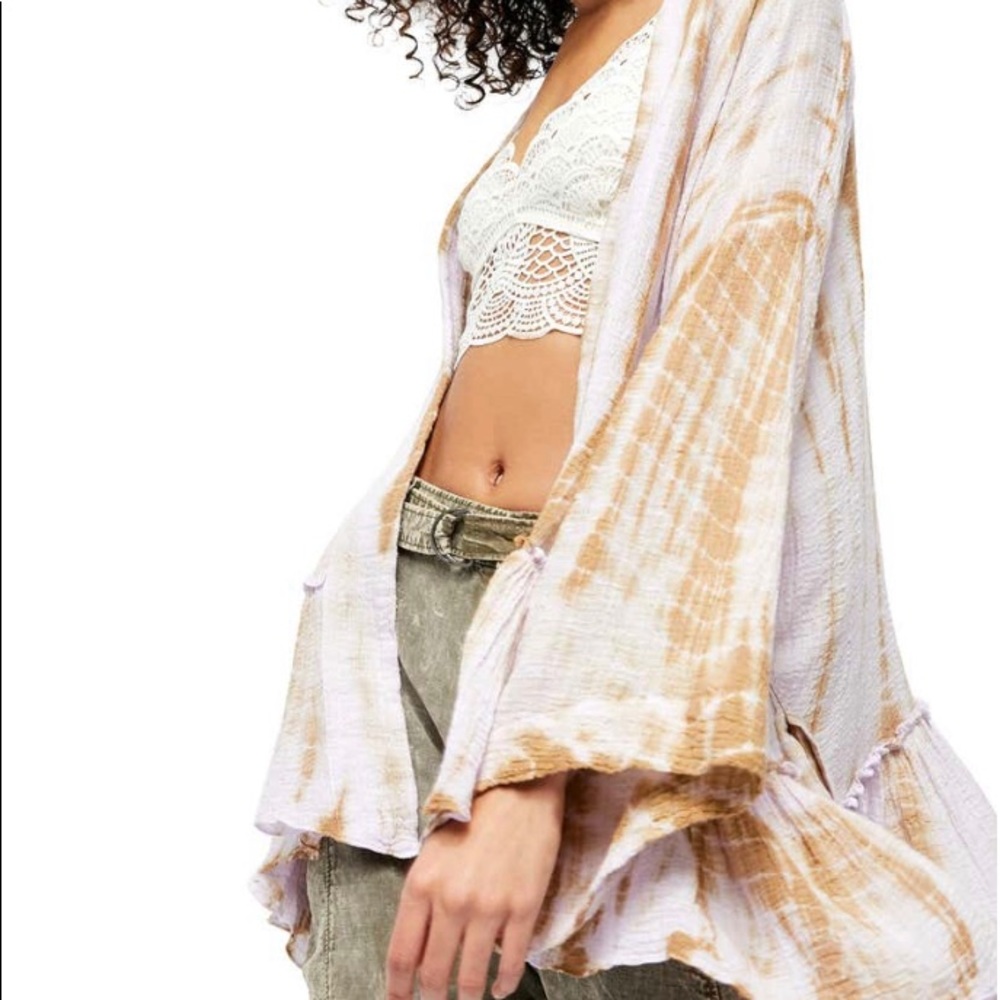 Free People Sasha Tie Dye Kimono